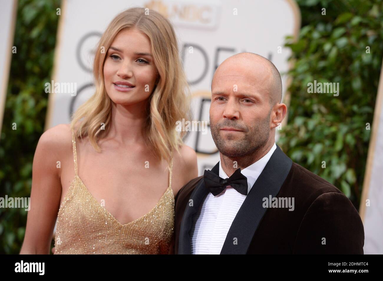 File photo - Rosie Huntington-Whiteley and Jason Statham attend the 73rd  Annual Golden Globe Awards held at the Beverly Hilton Hotel in Los Angeles,  CA, USA, January 10, 2016. The couple welcomed, image size:1300x955