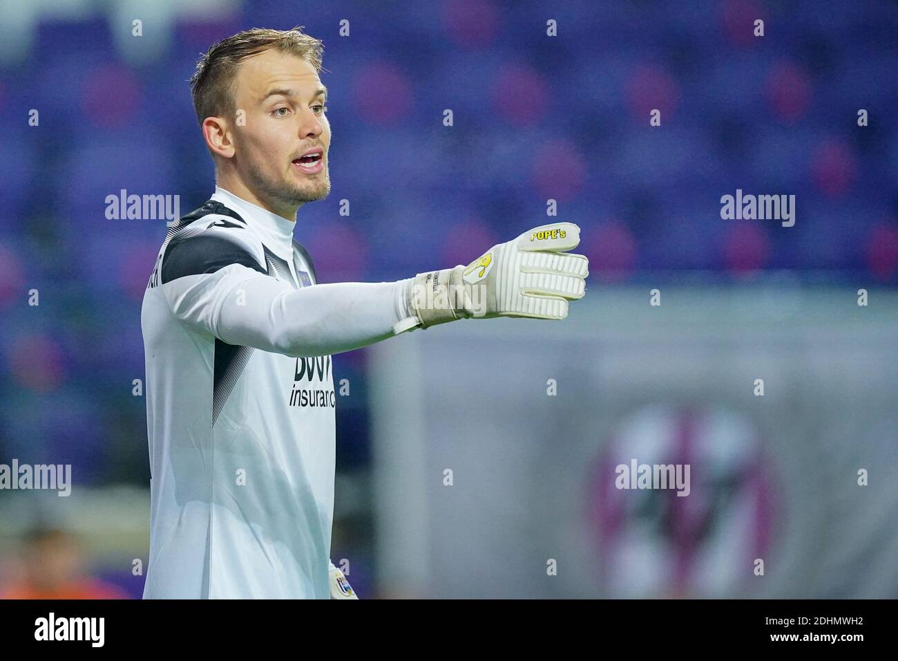 BRUSSELS, BELGIUM - DECEMBER 11: Michael Murillo of RSC Anderlecht during  the Pro League match between RSC Anderlecht and KRC Genk at Lotto Park on  de Stock Photo - Alamy