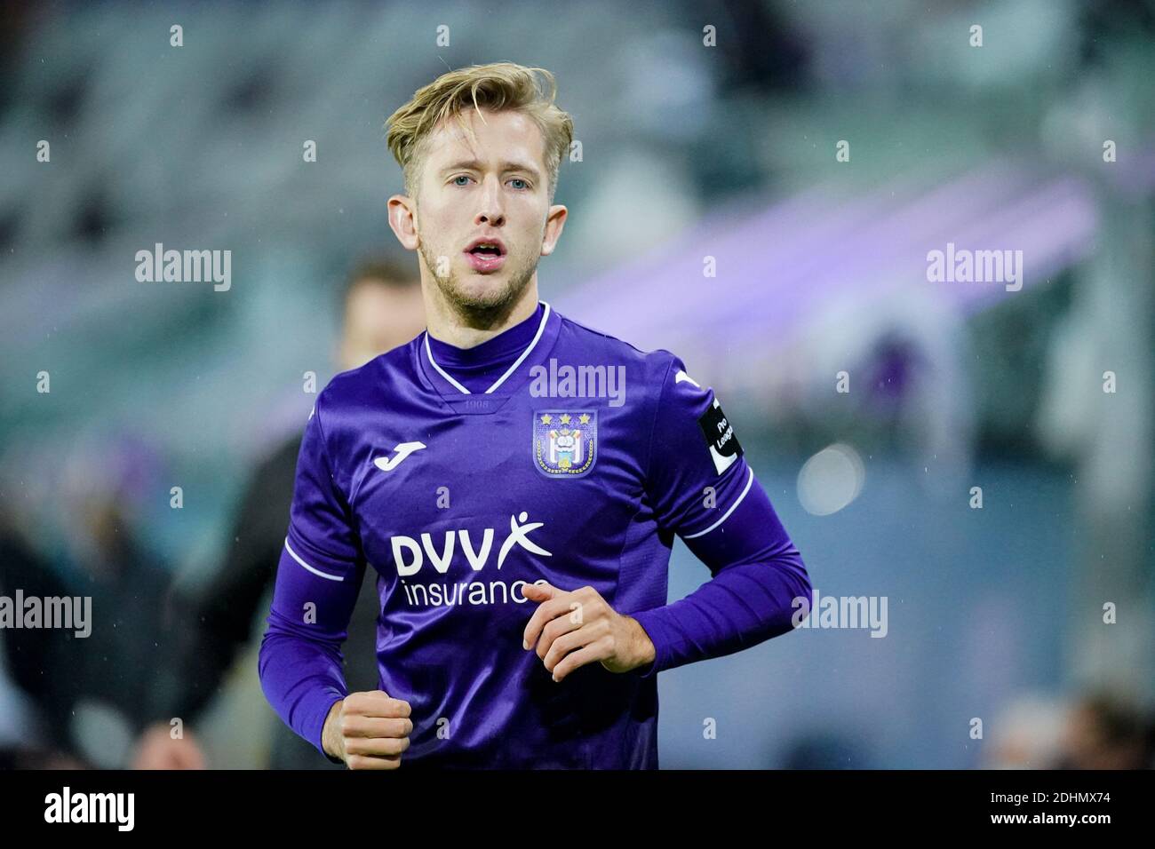 BRUSSELS, BELGIUM - DECEMBER 11: Michael Murillo of RSC Anderlecht during  the Pro League match between RSC Anderlecht and KRC Genk at Lotto Park on  de Stock Photo - Alamy