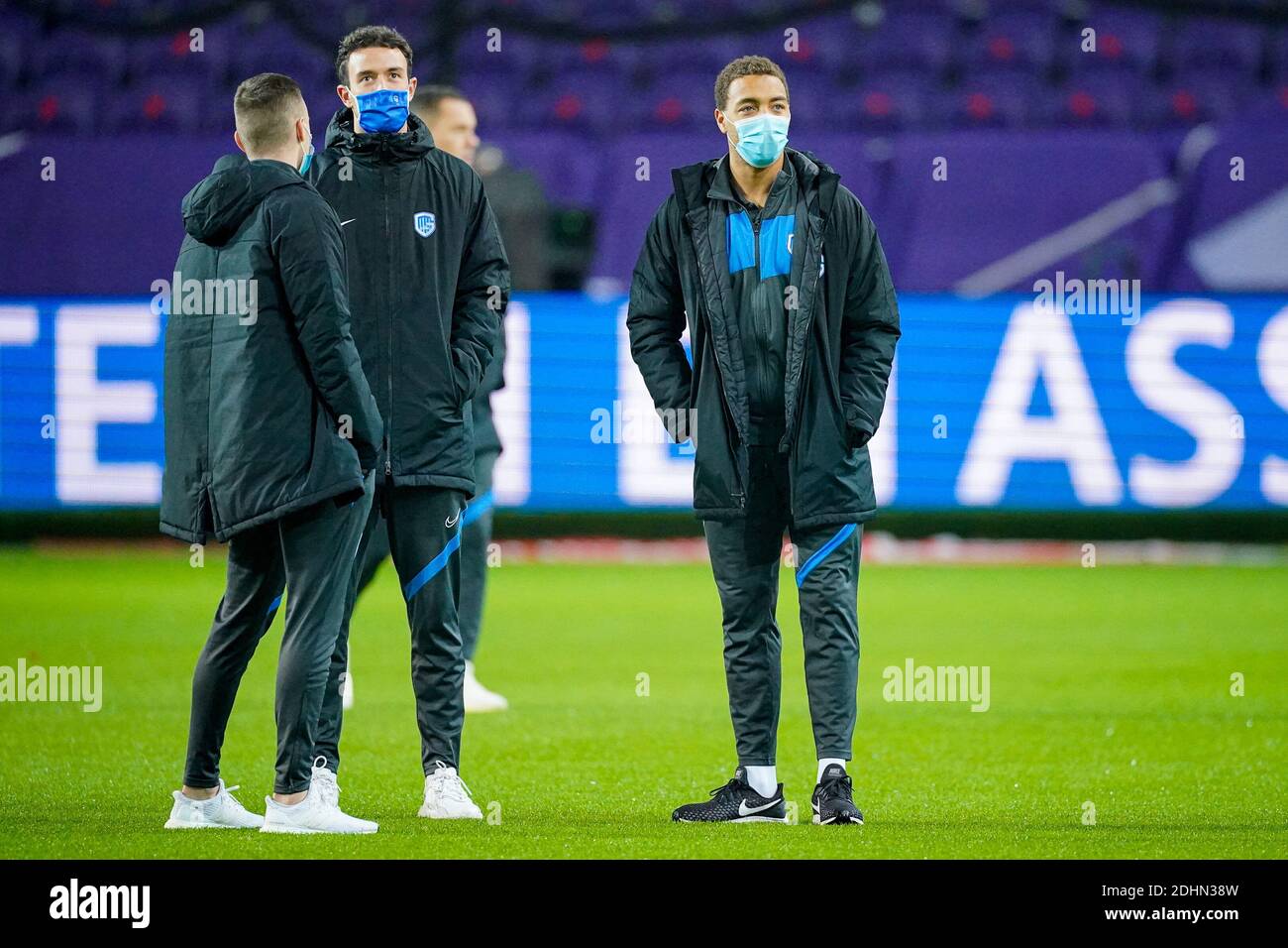 BRUSSELS, BELGIUM - DECEMBER 11: Michael Murillo of RSC Anderlecht during  the Pro League match between RSC Anderlecht and KRC Genk at Lotto Park on  de Stock Photo - Alamy