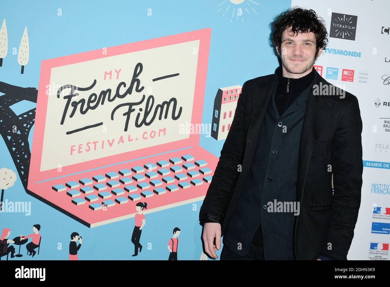Felix Moati Attending The Opening Of My French Film Festival Com On The Eiffel Tower In Paris France On January 17 16 Photo By Aurore Marechal Abacapress Com Stock Photo Alamy