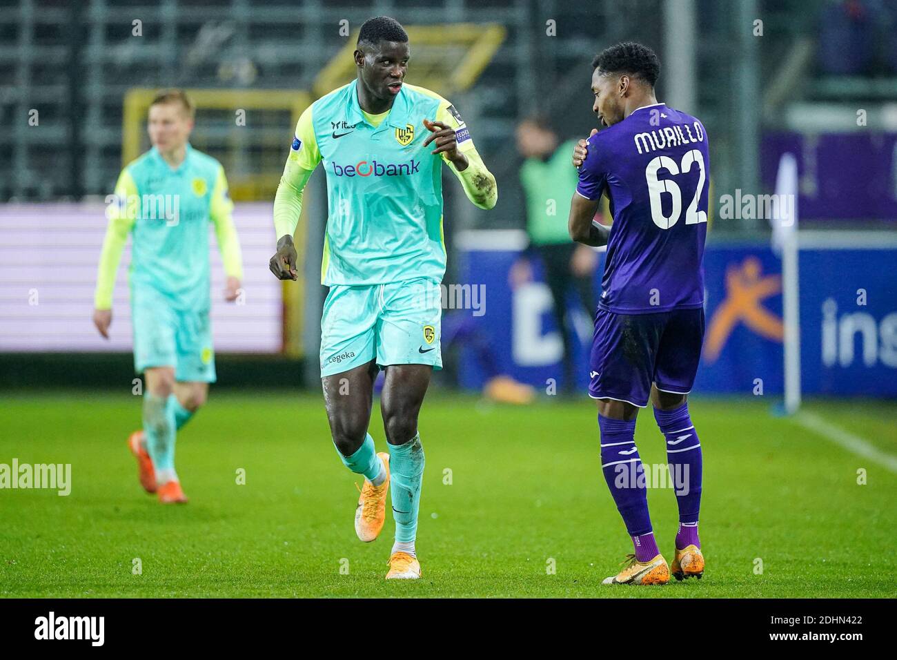 BRUSSELS, BELGIUM - DECEMBER 11: Michael Murillo of RSC Anderlecht during  the Pro League match between RSC Anderlecht and KRC Genk at Lotto Park on  de Stock Photo - Alamy