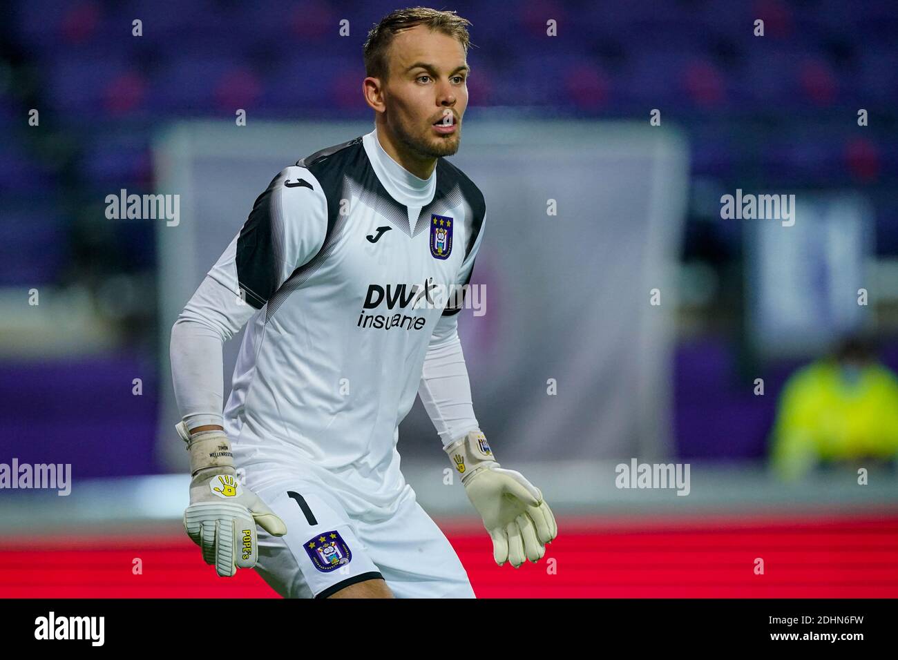 BRUSSELS, BELGIUM - DECEMBER 11: Michael Murillo of RSC Anderlecht during  the Pro League match between RSC Anderlecht and KRC Genk at Lotto Park on  de Stock Photo - Alamy