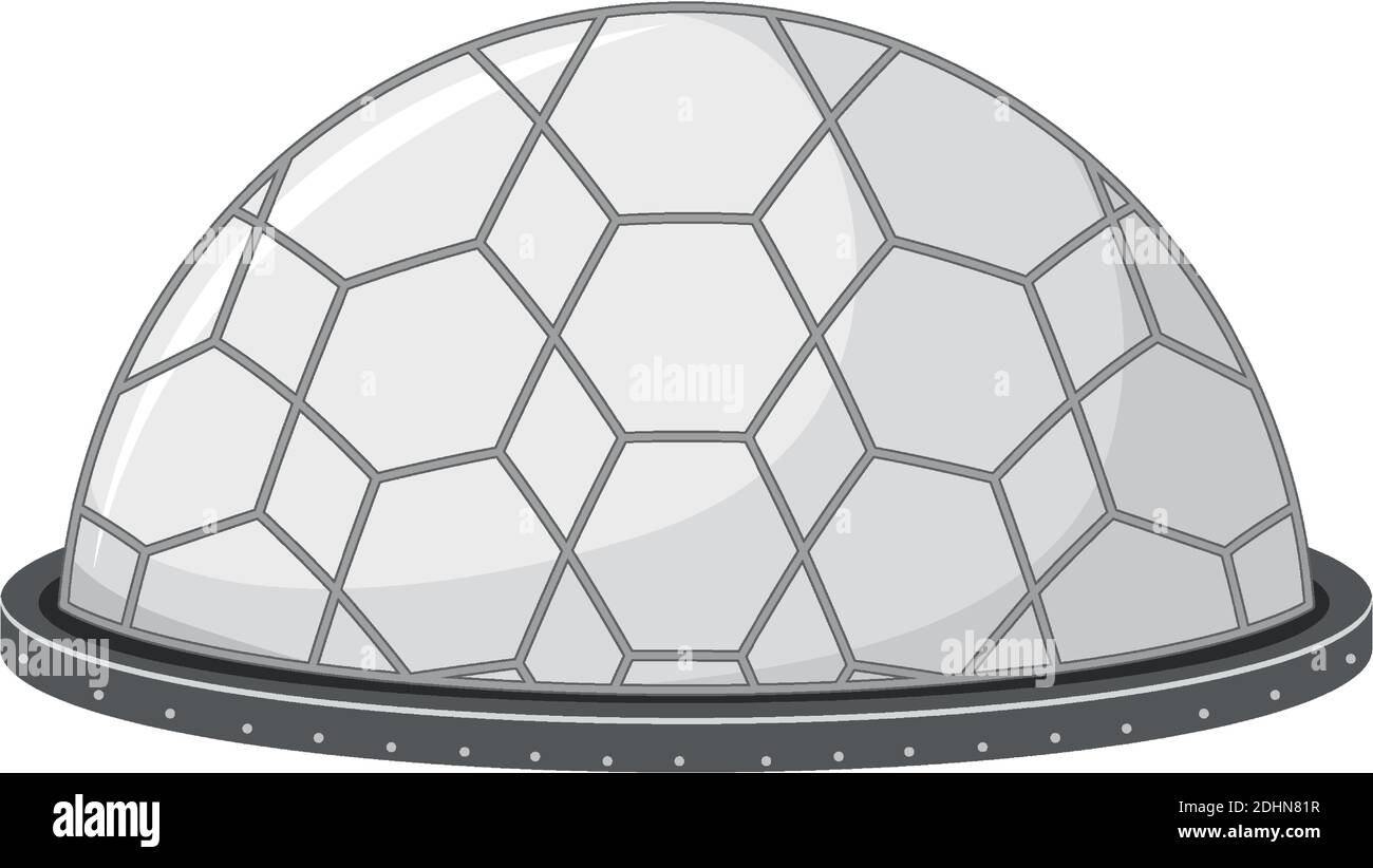 Isolated space tower station on white background illustration Stock ...