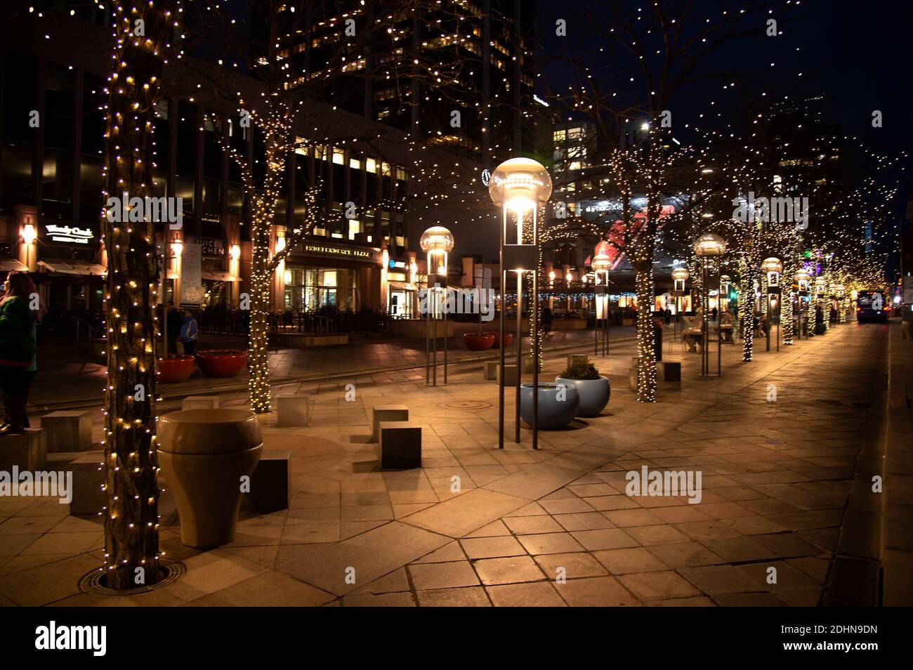 Christmas decorations shopping mall hires stock photography and images