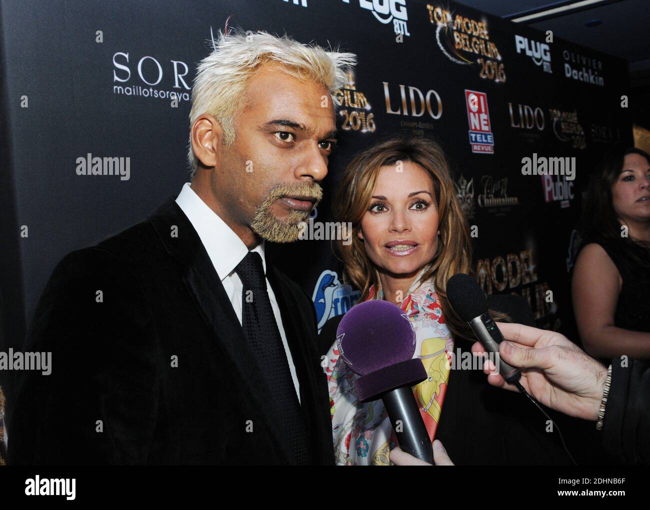 Satya Oblette, Ingrid Chauvin attending the 'Top Model Belgium 2016'  Ceremony at Le Lido on January 24, 2016 in Paris, France. Photo by Alain  Apaydin/ABACAPRESS.COM Stock Photo - Alamy