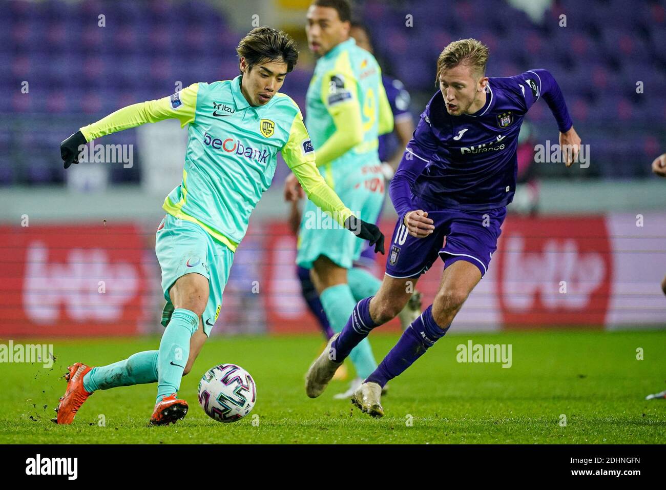 BRUSSELS, BELGIUM - DECEMBER 11: Michael Murillo of RSC Anderlecht during  the Pro League match between RSC Anderlecht and KRC Genk at Lotto Park on  de Stock Photo - Alamy