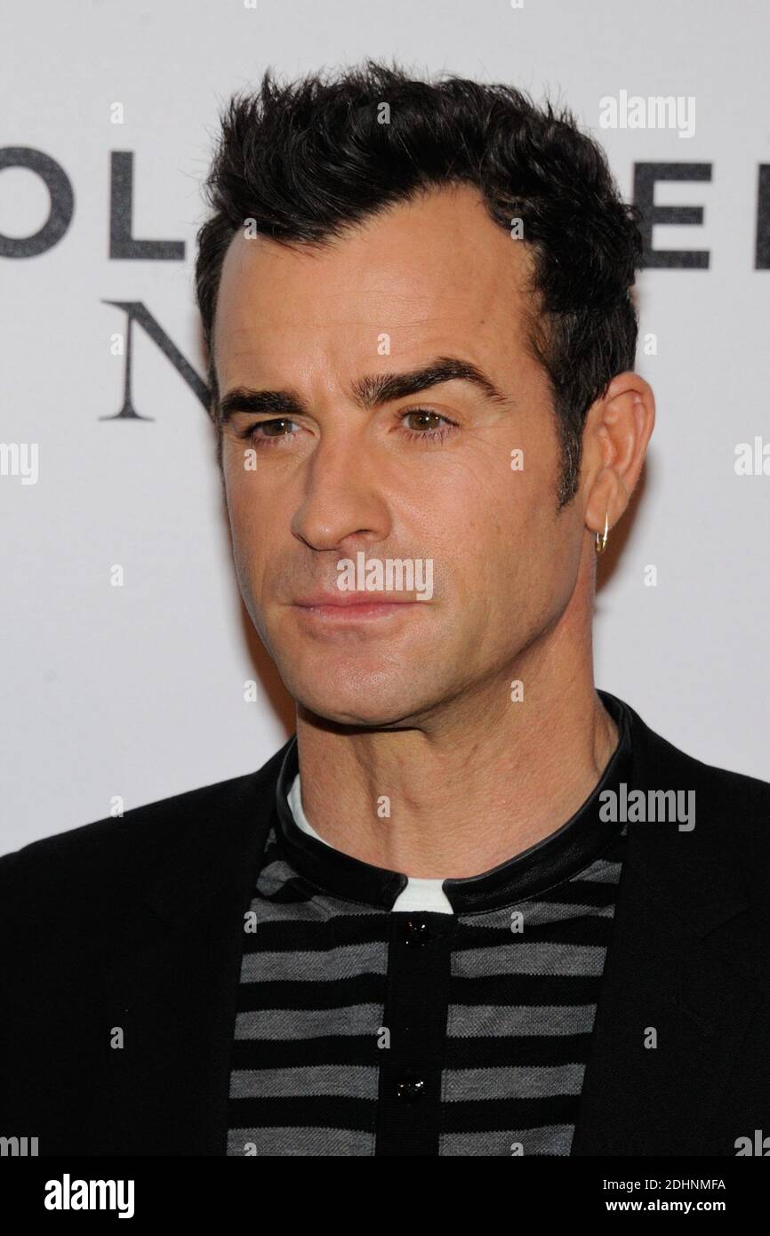 Justin Theroux attending the 'Zoolander 2' Paris Photocall at Hotel Plaza Athenee on January 29, 2016 in Paris, France. Stock Photo