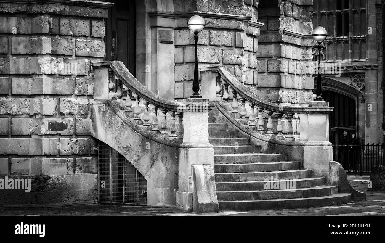 College arch gothic Black and White Stock Photos & Images - Alamy