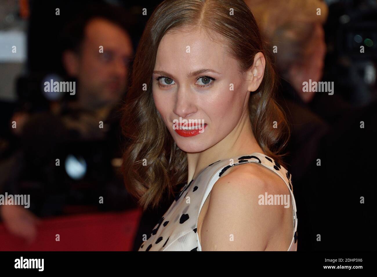 Alina Levshin attending the Hail, Caesar premiere opening the 66th