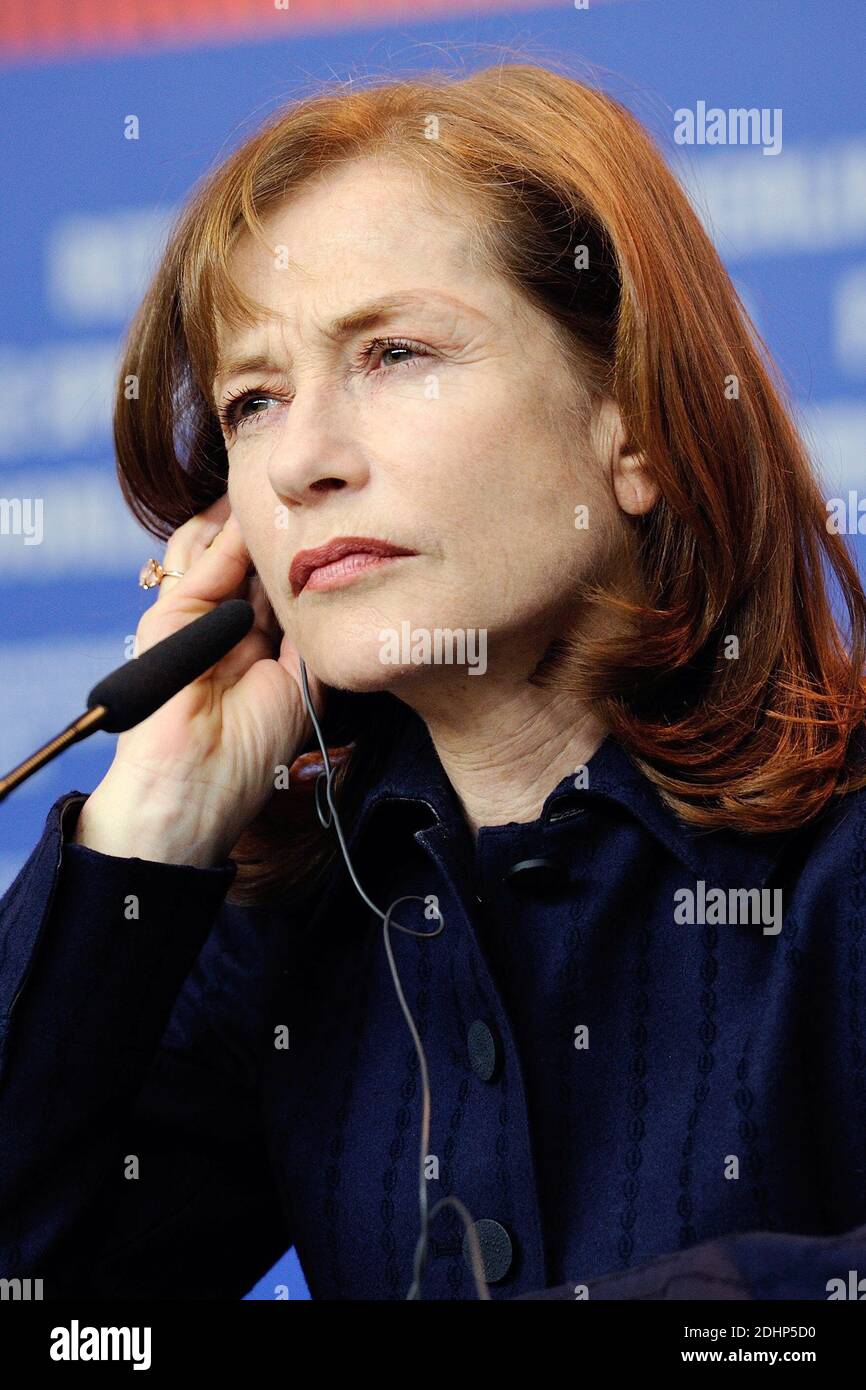 Isabelle Huppert attending the 'L'Avenir' ('Things to Come') Press