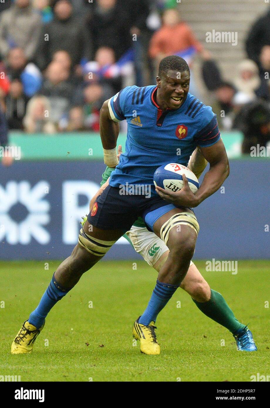 France's Yacouba Camara during the Rugby RBS 6 Nations Tournament ...