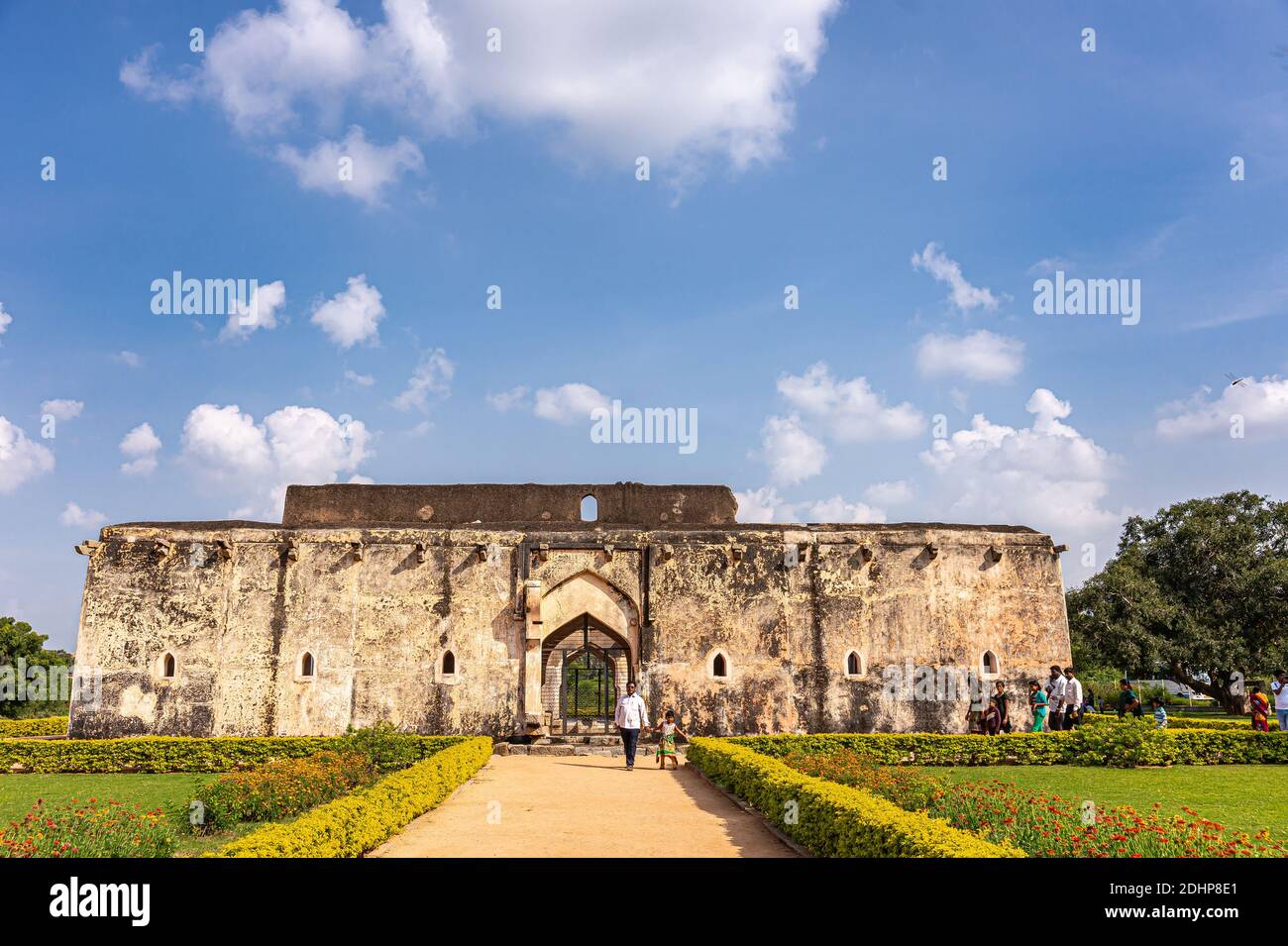 Hampi, Karnataka, India - November 4, 2013: Queens bath structure of ...
