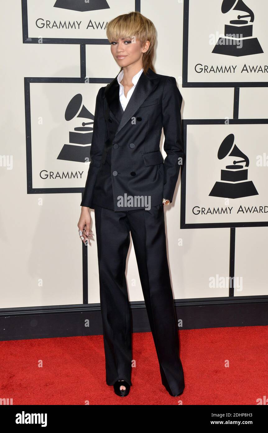Zendaya attends The 58th GRAMMY Awards at Staples Center on February 15