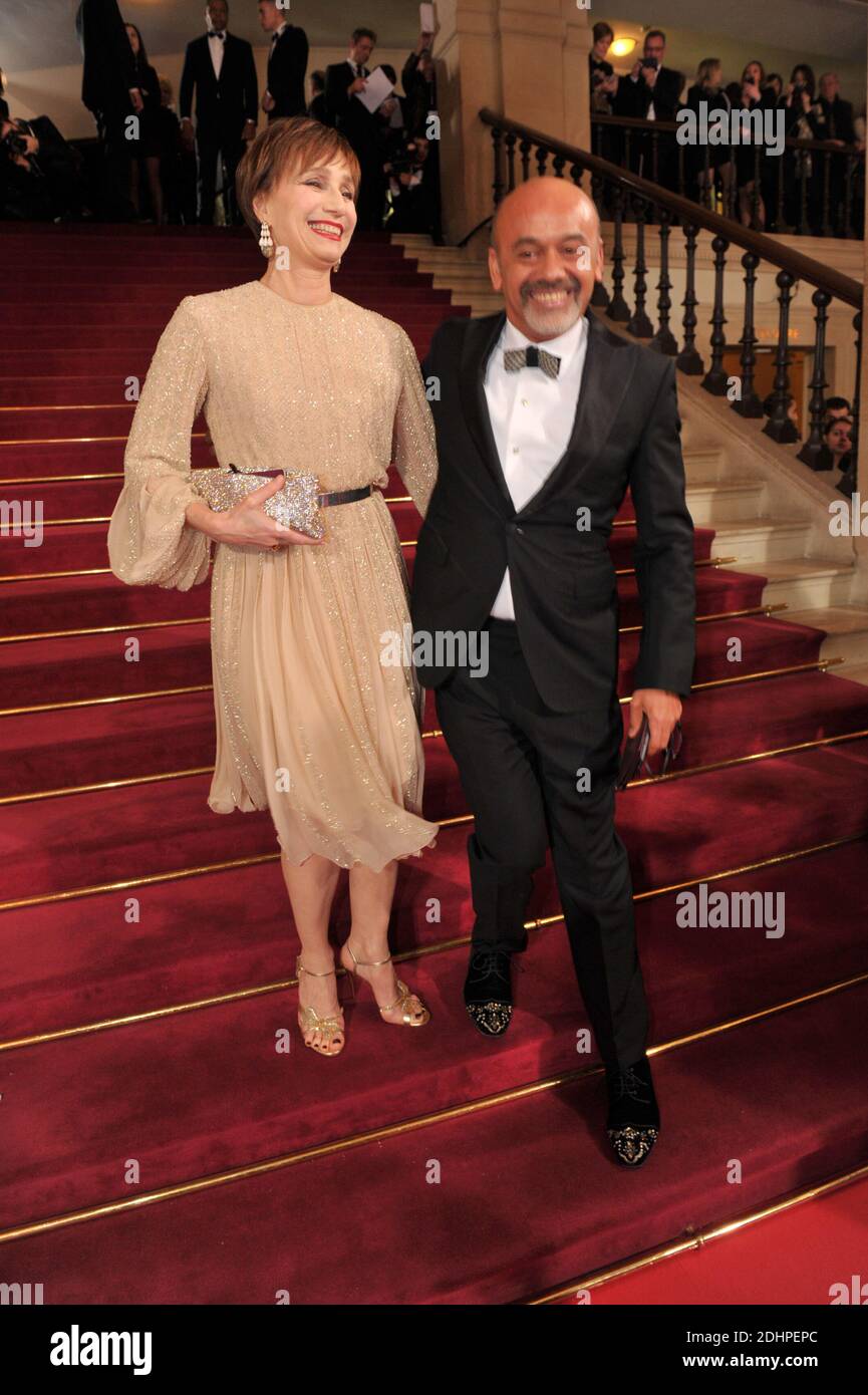 Kristin Scott Thomas Christian Louboutin during the 41st Annual