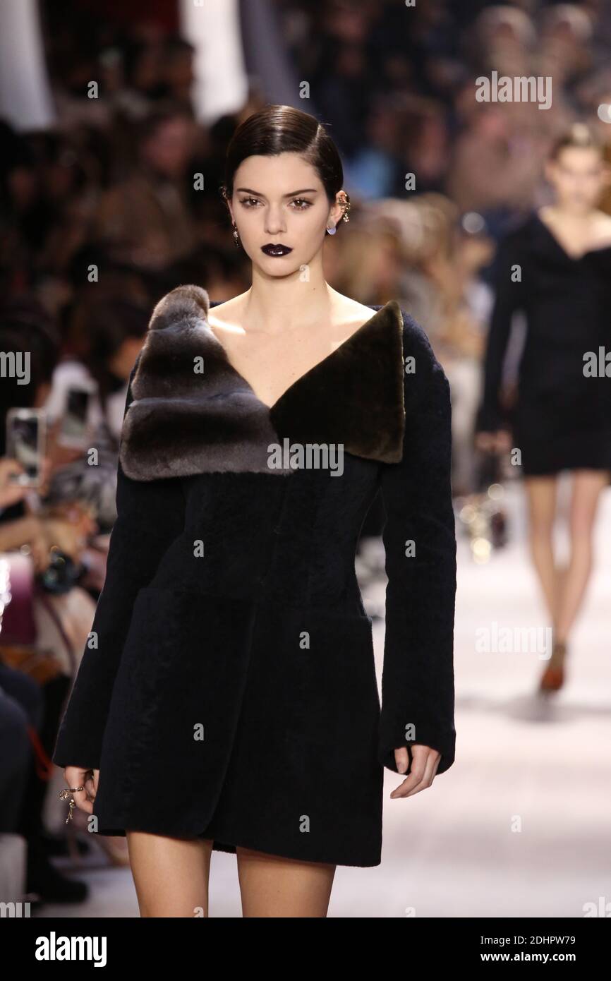 Kendall Jenner walks the runway during the Christian Dior show as part