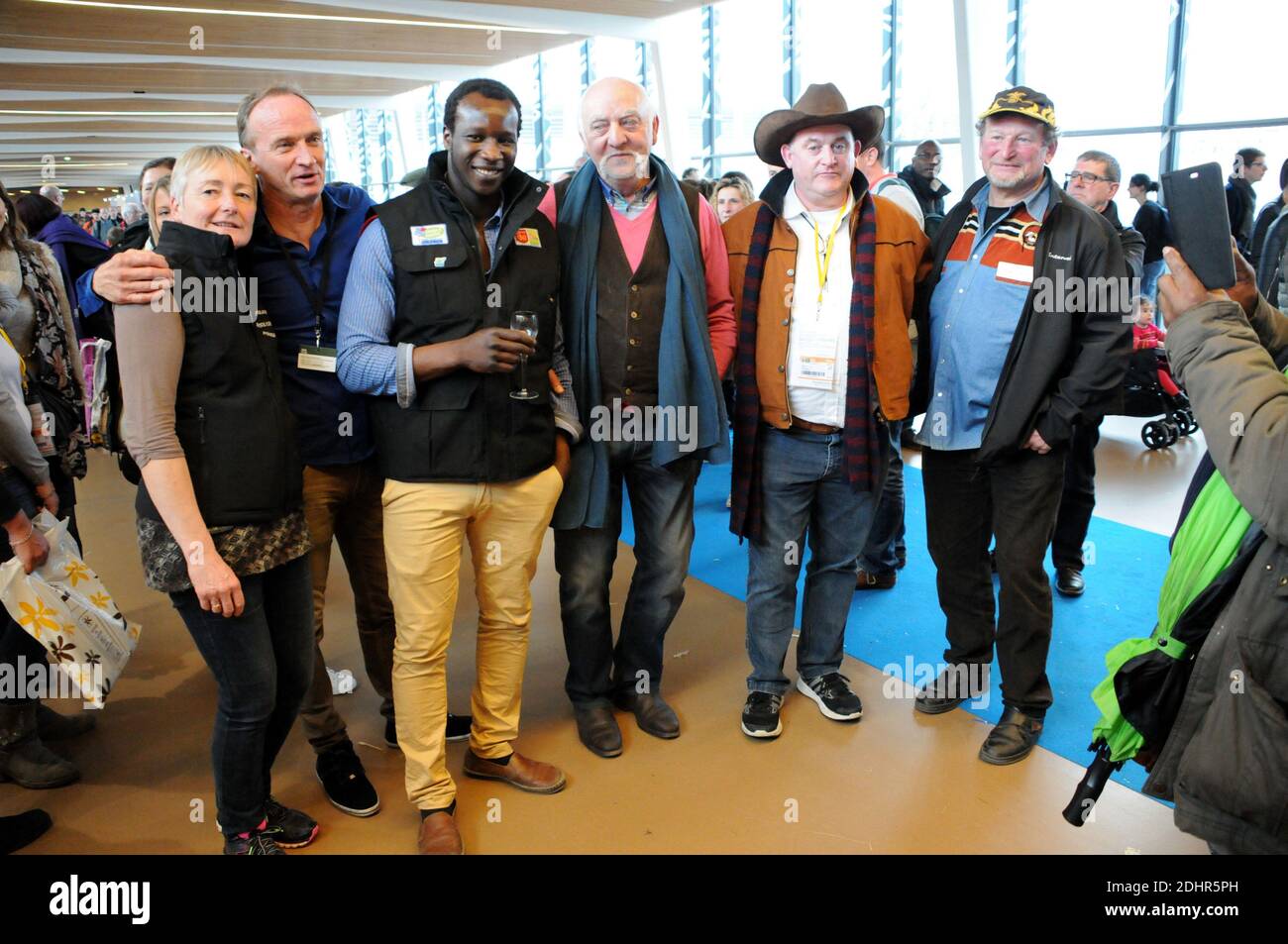 Francois From M6 Tv Channel Reality Show L Amour Est Dans Le Pre Visiting 53rd Annual Paris International Agricultural Show Held At Porte De Versailles In Paris France On March 5 16 Photo