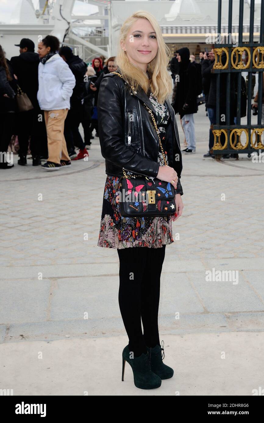 Camille Seydoux attending the Valentino show at the Tuileries as part of  Fall/Winter 2016/2017 Paris Fashion Week on March 8, 2016 in Paris, France.  Photo by Aurore Marechal/ABACAPRESS.COM Stock Photo - Alamy