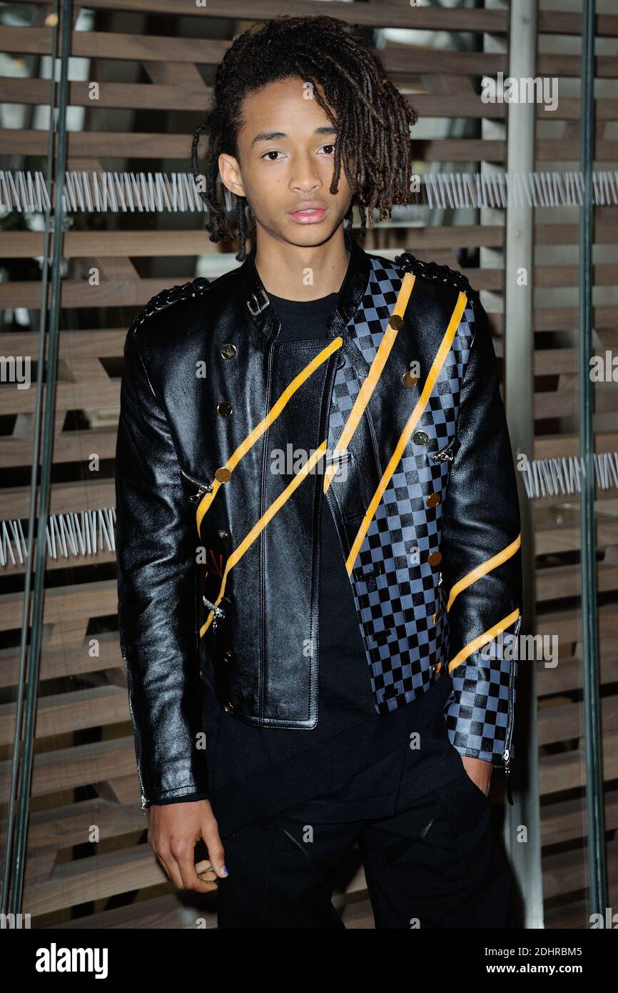Jaden Smith hit the Louis Vuitton show in Paris carrying an Unidentified  Flying Jawn.
