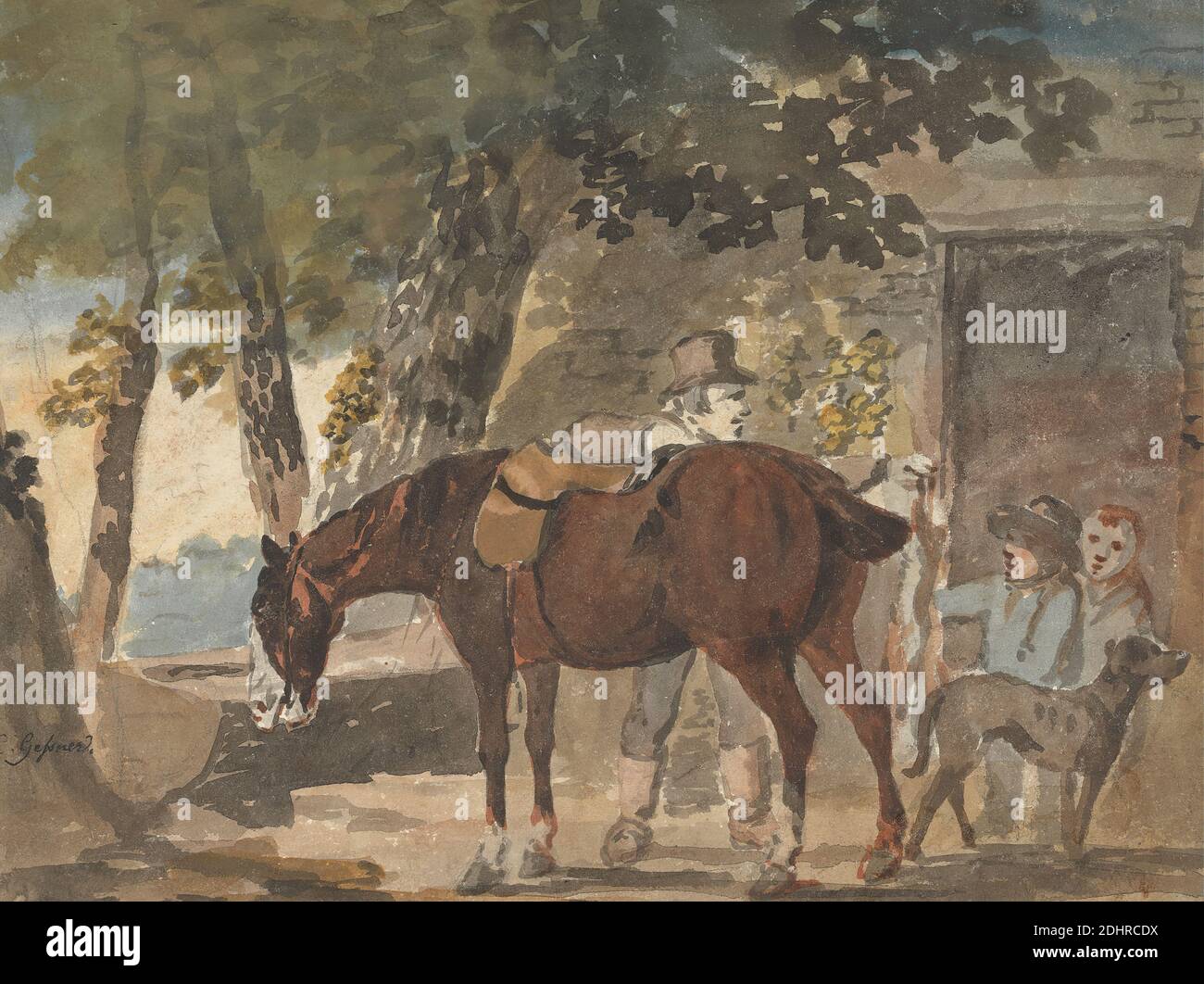 Horse And Dog High Resolution Stock Photography And Images Alamy