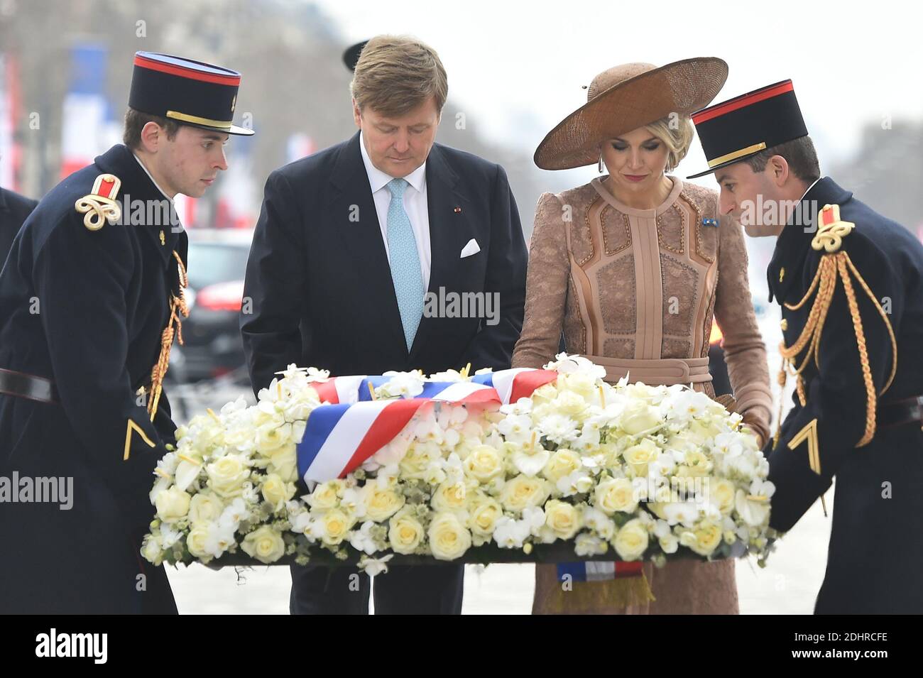 King Willem-Alexander and Queen Maxima of the Netherlands during a ...