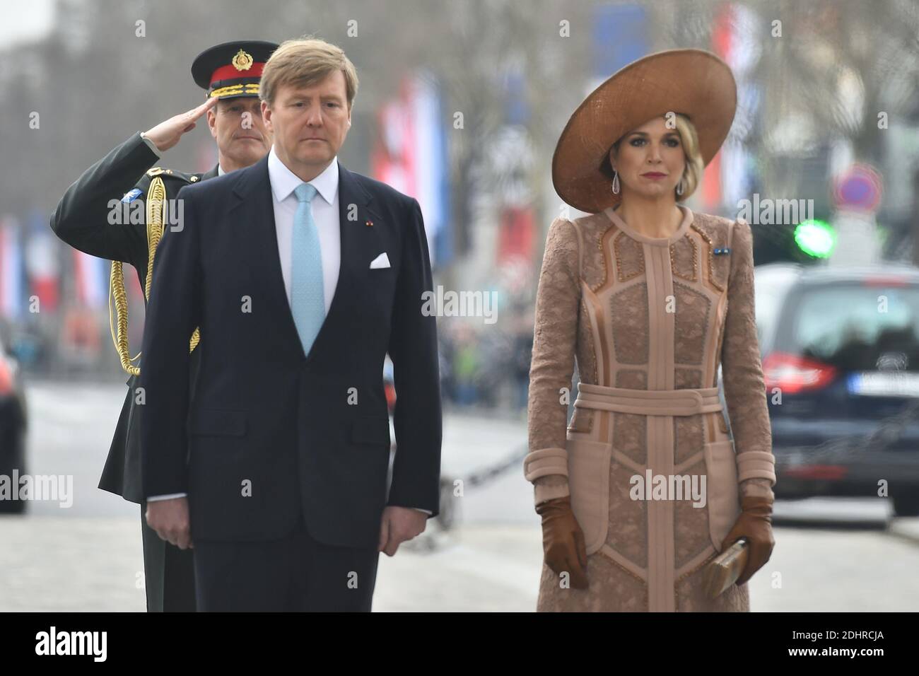 King Willem-Alexander and Queen Maxima of the Netherlands during a ...