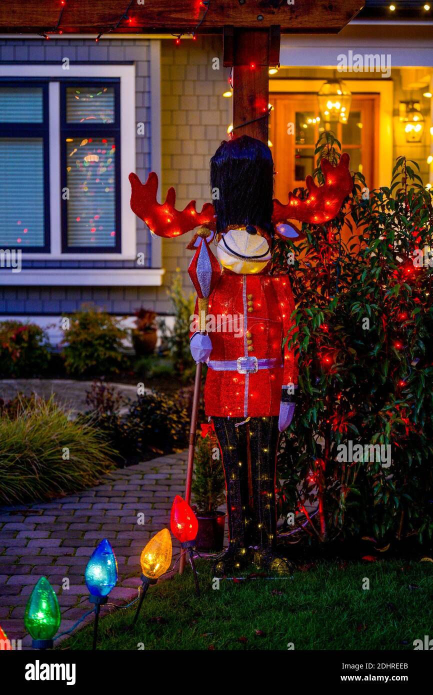 Vancouver christmas light display hires stock photography and images