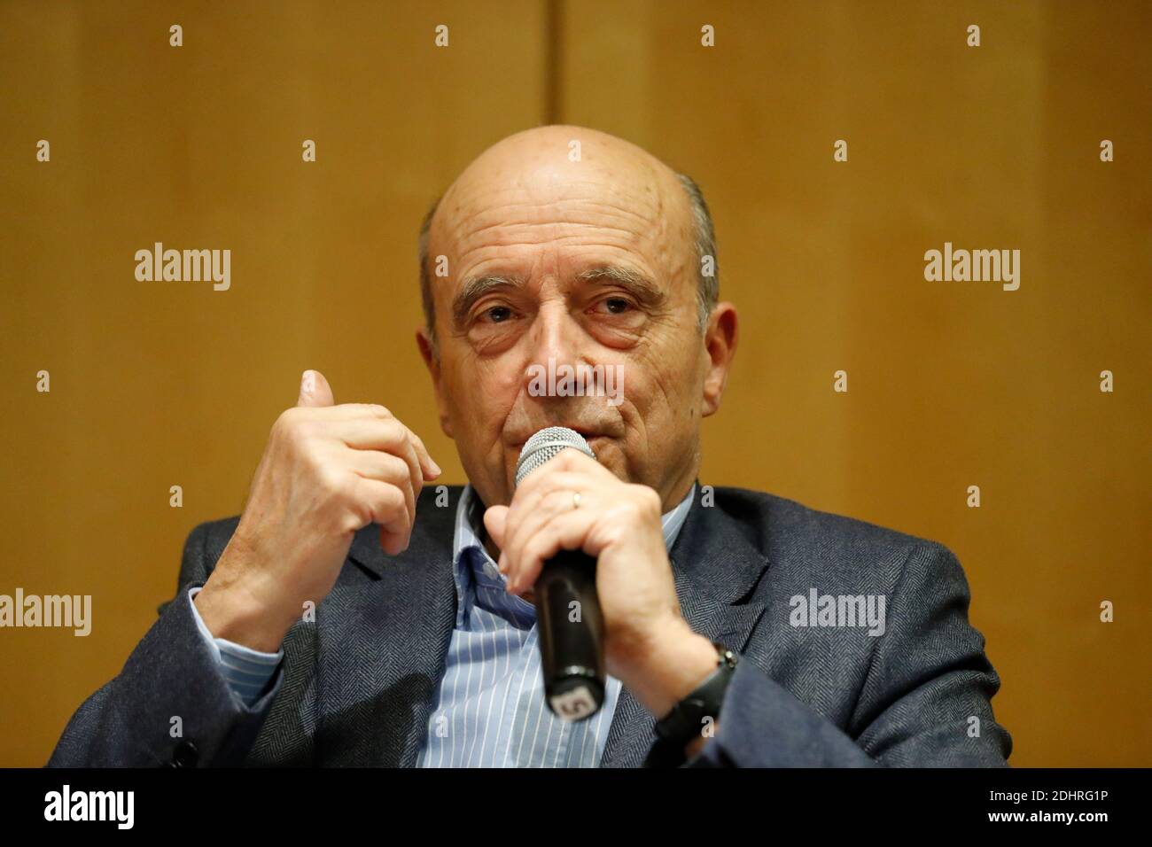 French rightwing party Les Republicains (LR) candidate to the primary