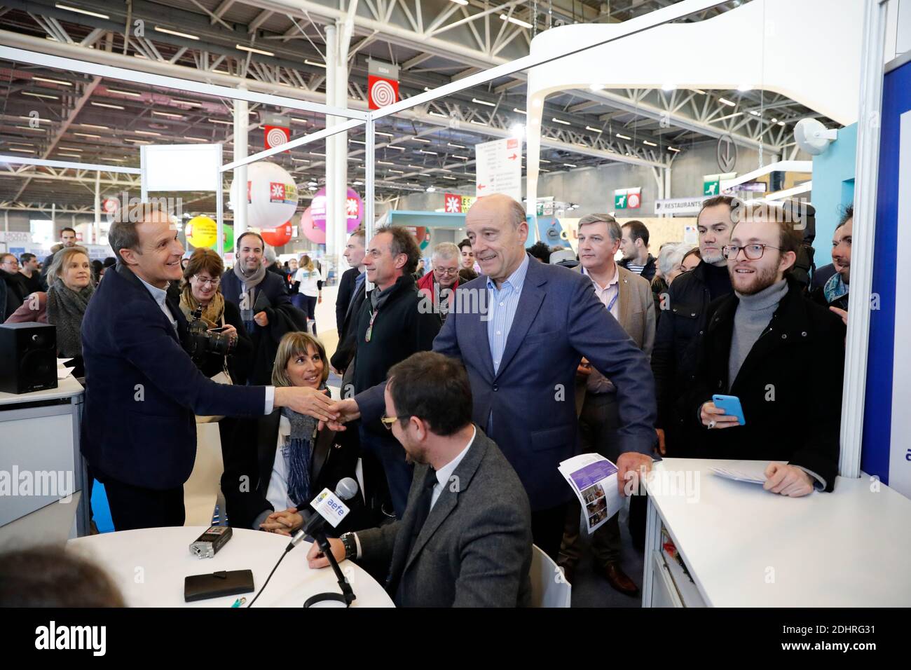 French rightwing party Les Republicains (LR) candidate to the primary