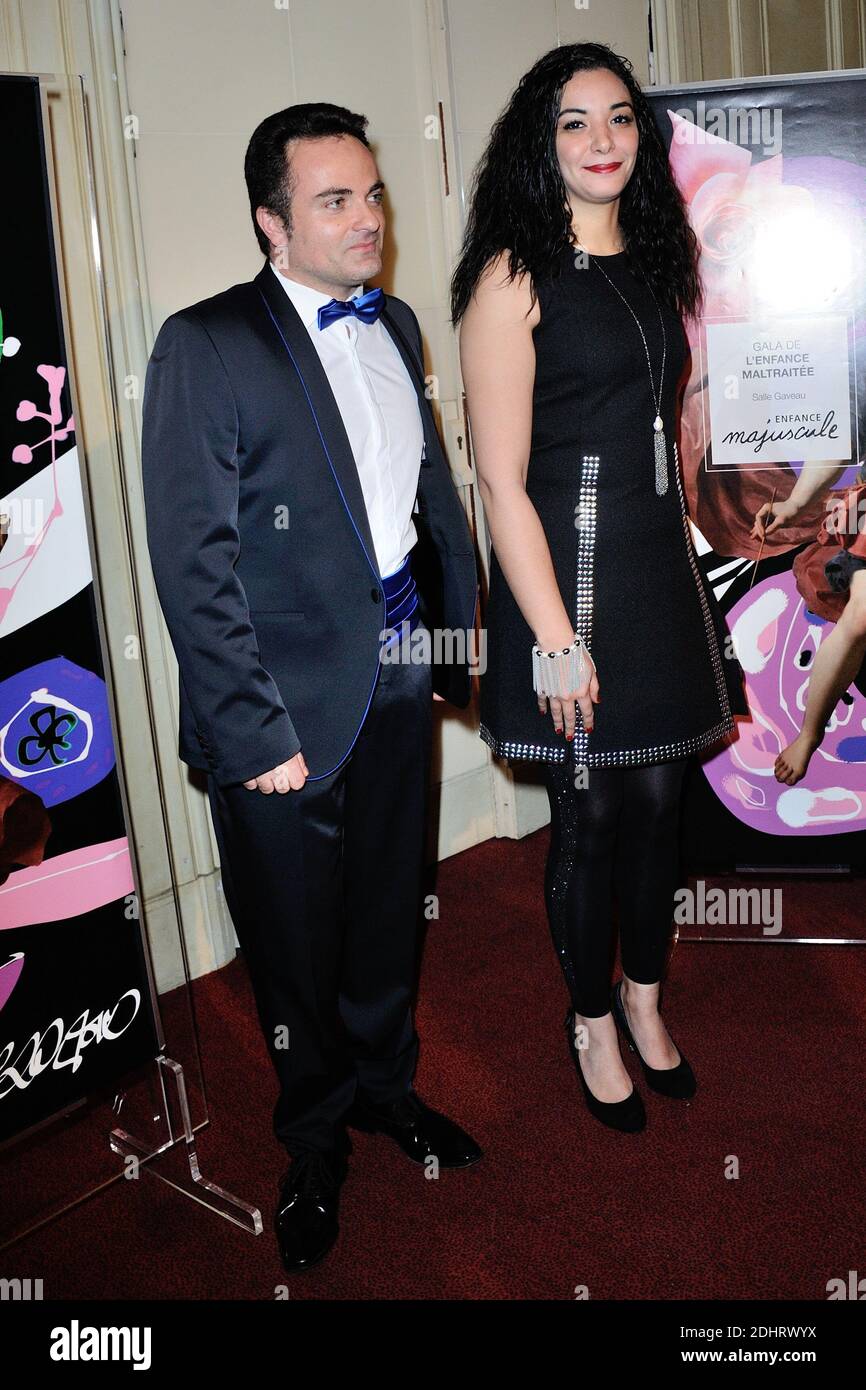 Loubna Abidar et son mari assistent au Gala d'Enfance Majuscule a la Salle Gaveau a Paris Loubna Abidar et son mari assistent au Gala d'Enfance Majuscule a la Salle Gaveau a Paris