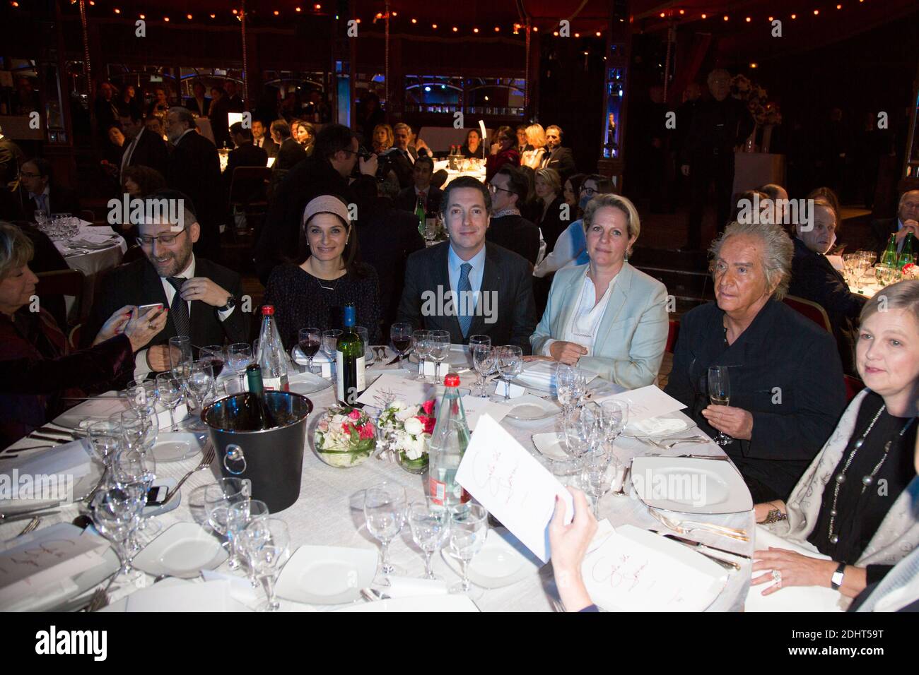 EXCLUSIF - Guillaume Gallienne Ariane de Rothschild Gala des 70 ans de ...