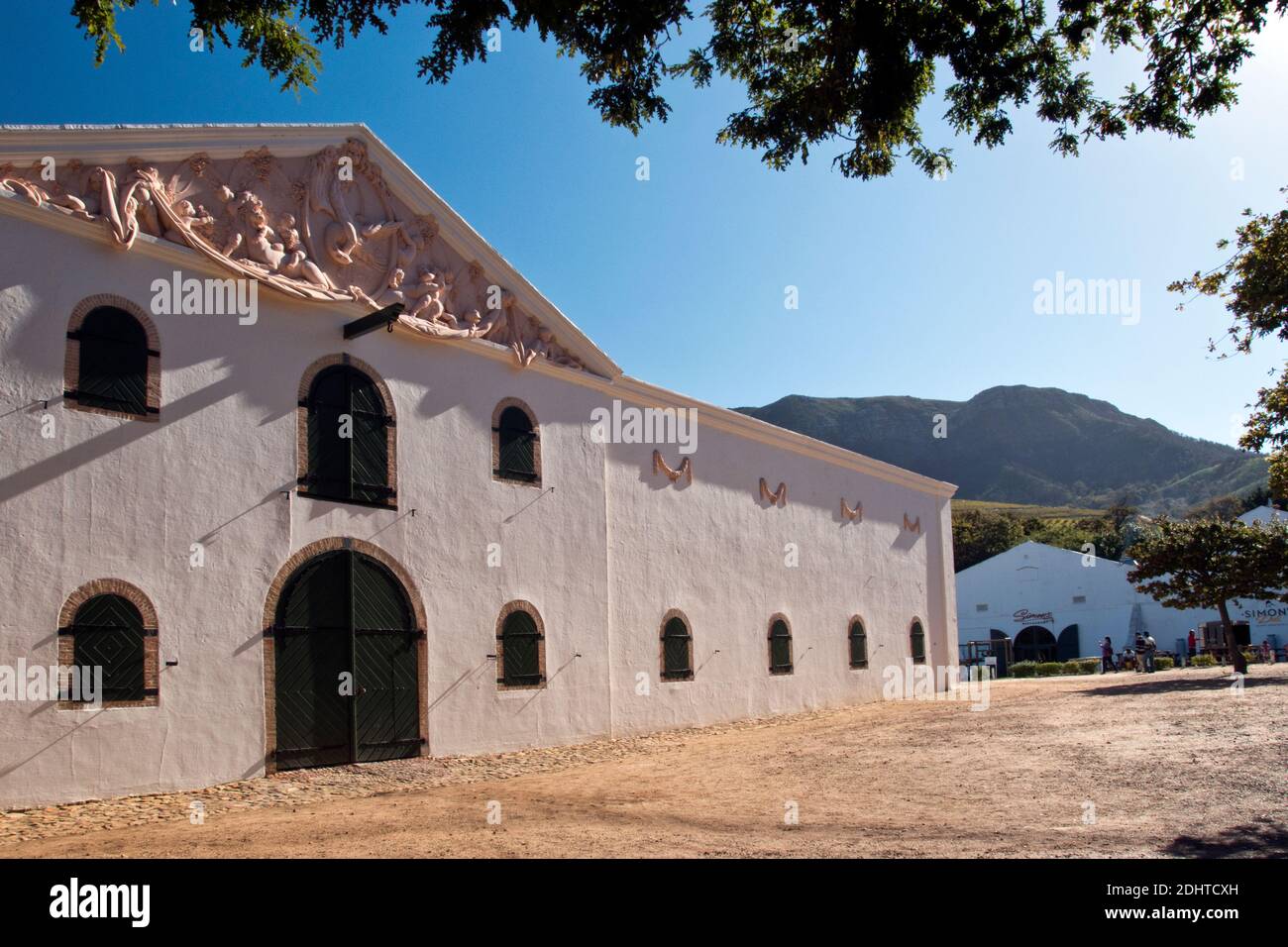 Cloete Cellar building, the original wine cellar at Groot Constantia