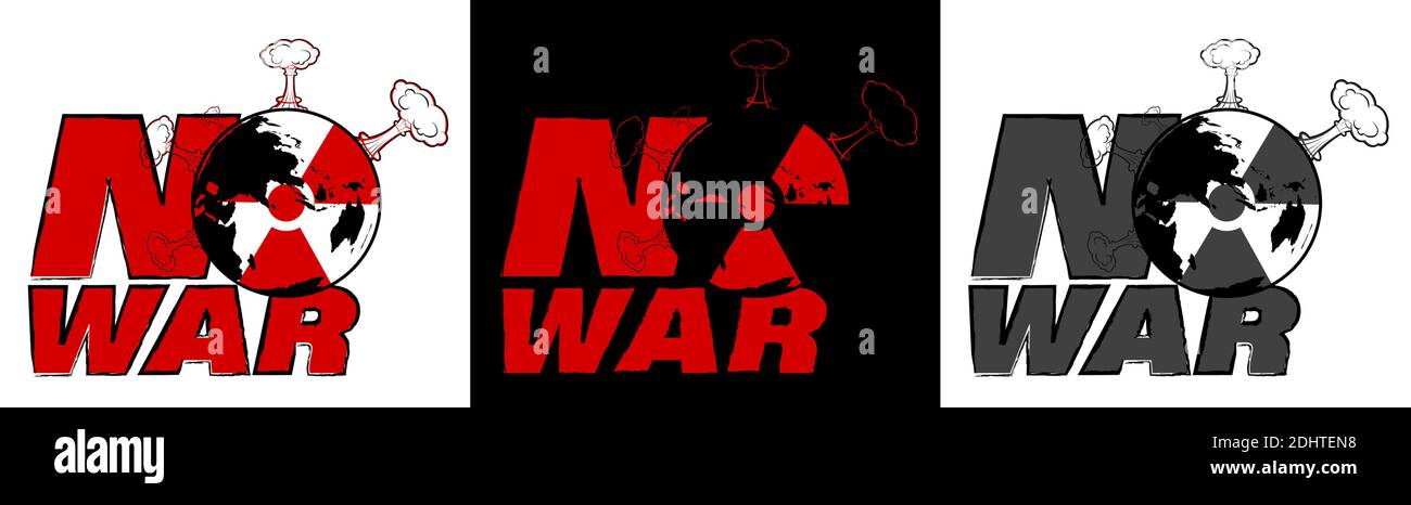 Nuclear weapons protest Stock Vector Images - Alamy