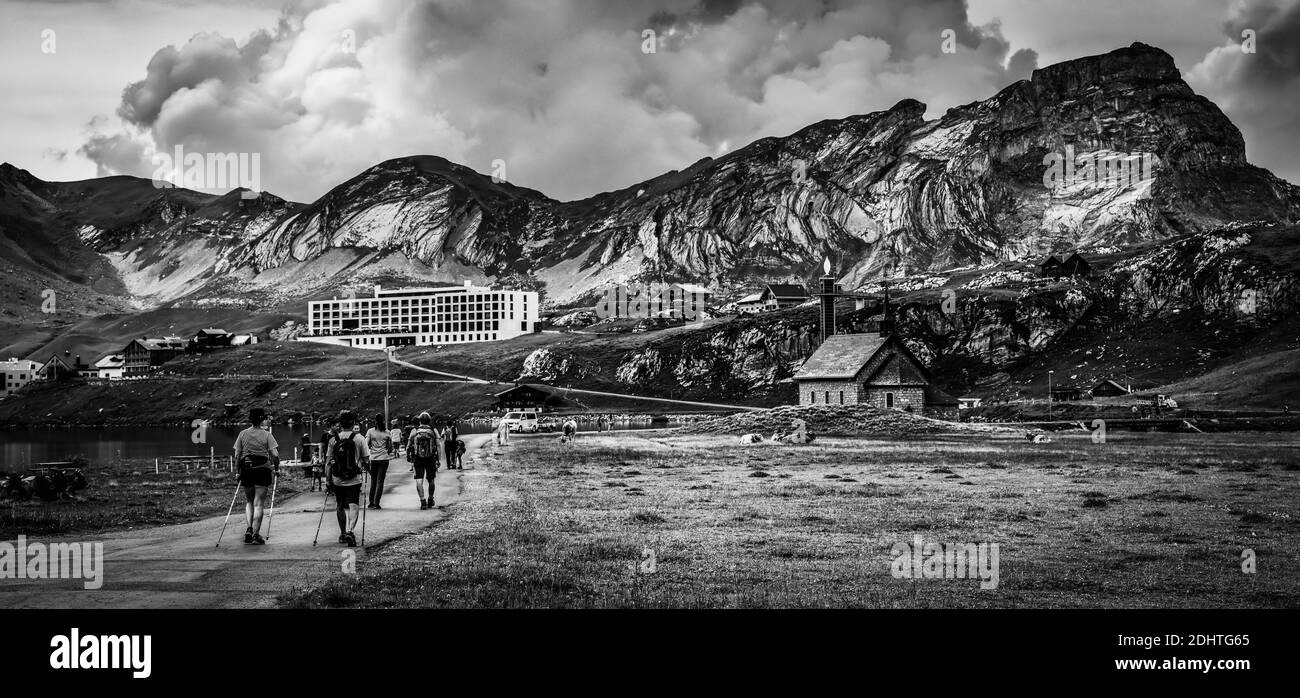 Swiss farm house Black and White Stock Photos & Images - Alamy