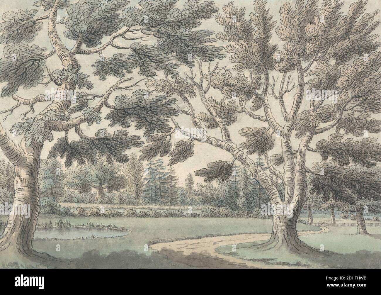 18th century landscape garden hi-res stock photography and images - Alamy