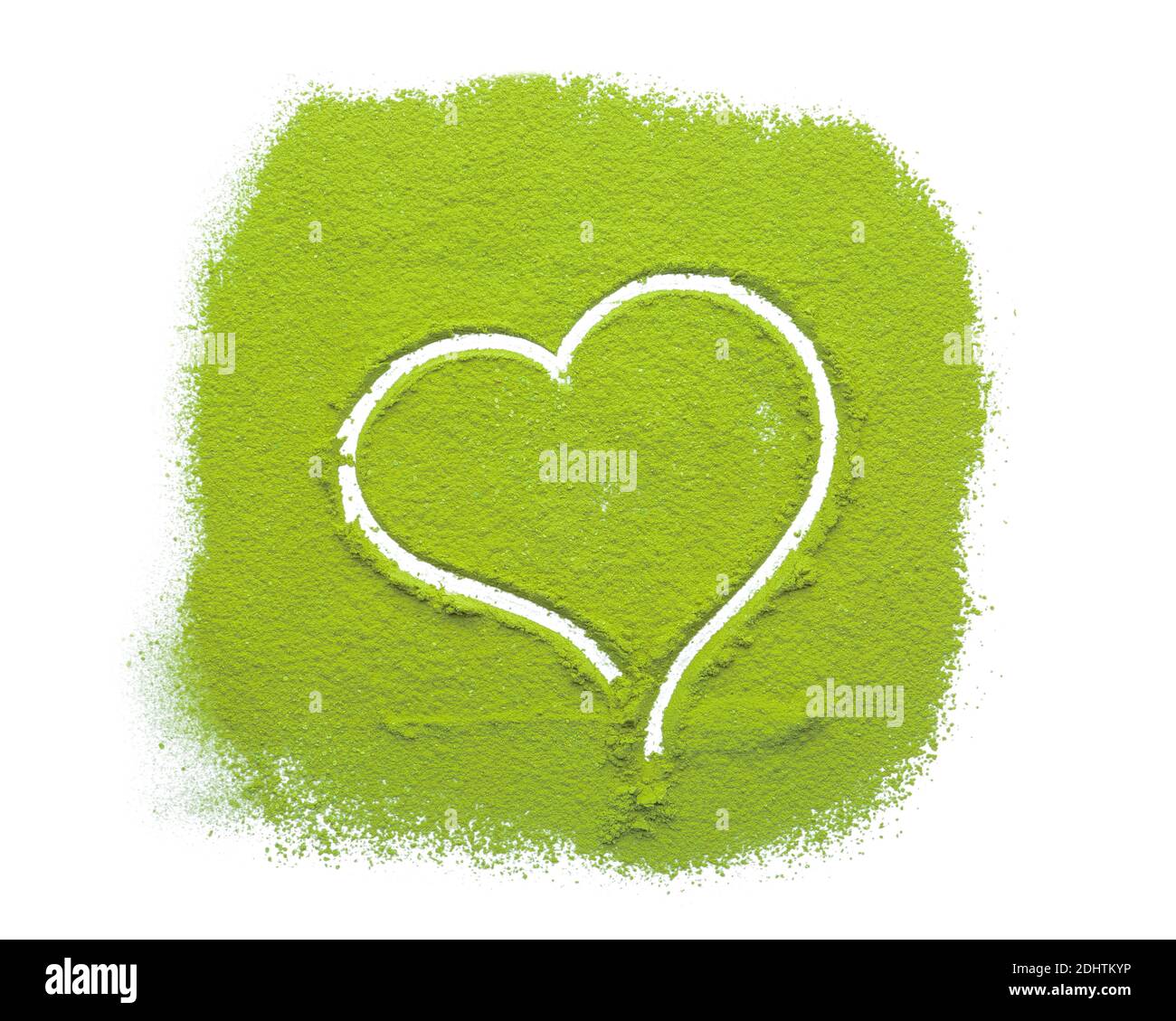 Matcha tea detail Cut Out Stock Images & Pictures - Alamy