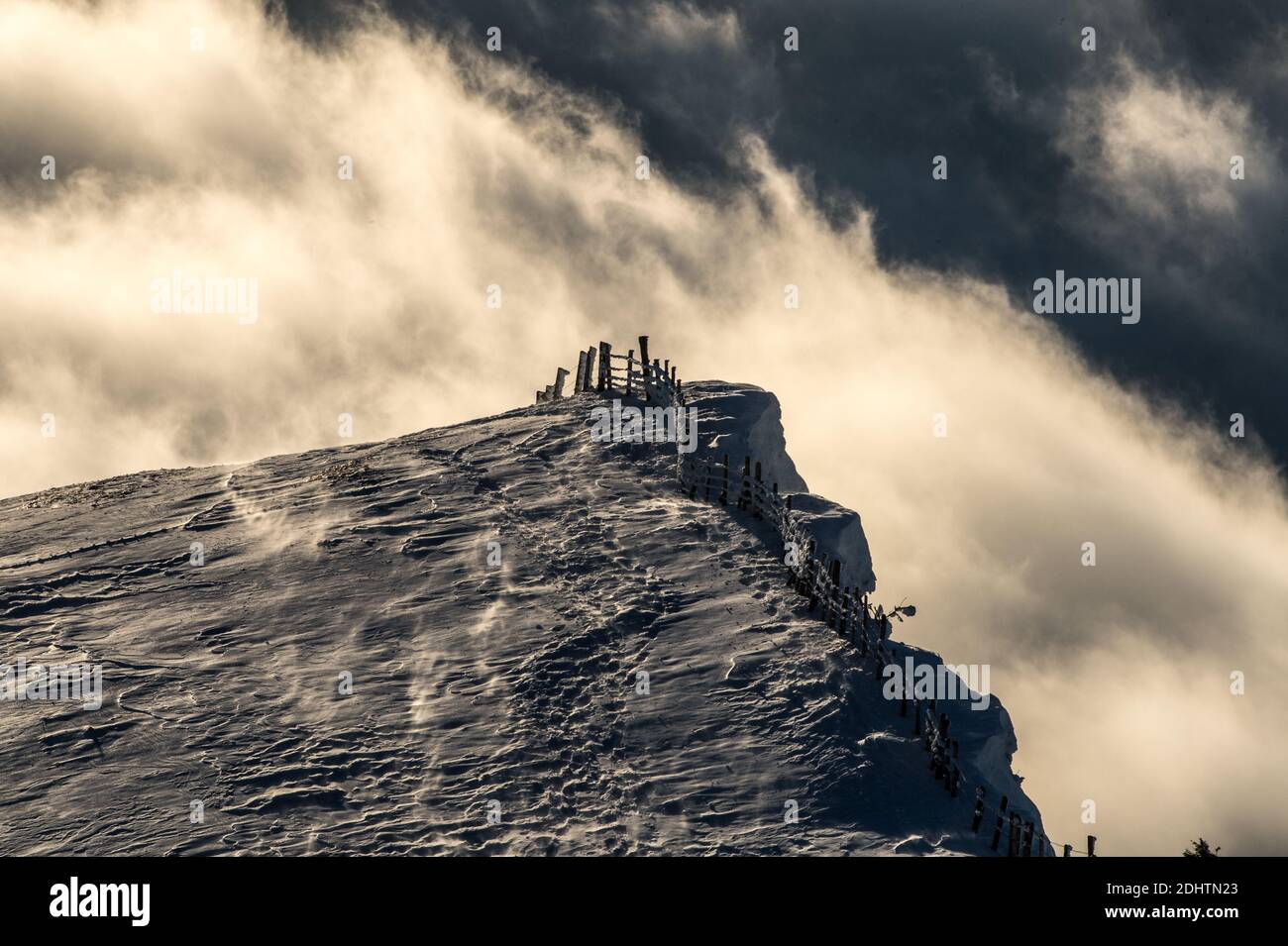 Sunset at Mount Rigi Stock Photo - Alamy