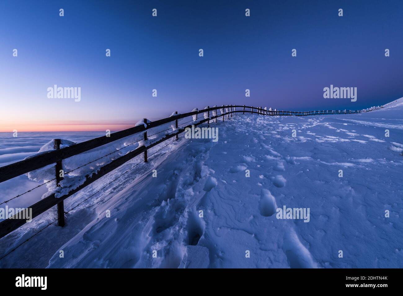 Sunset at Mount Rigi Stock Photo - Alamy