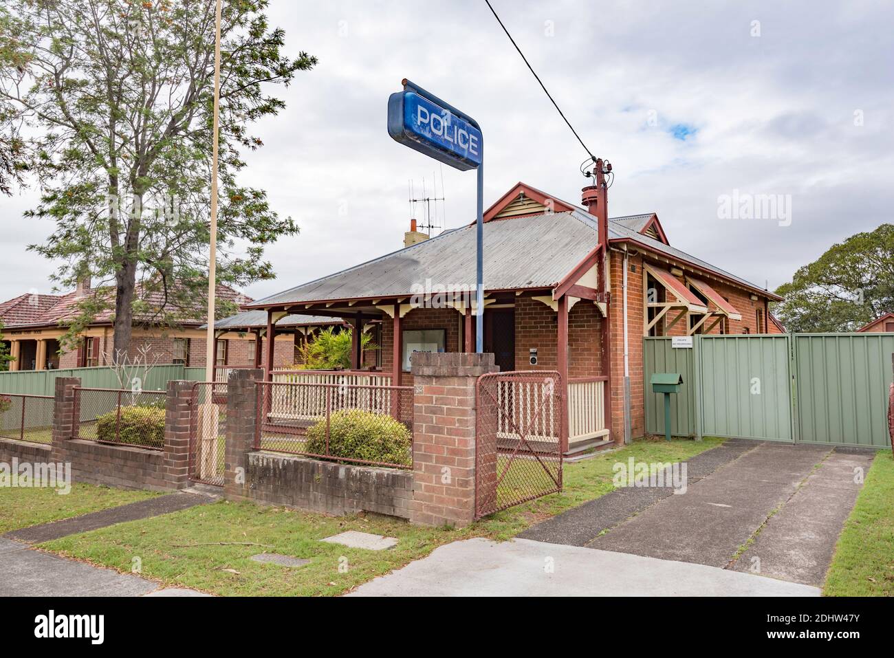 Rural police station hi-res stock photography and images - Alamy
