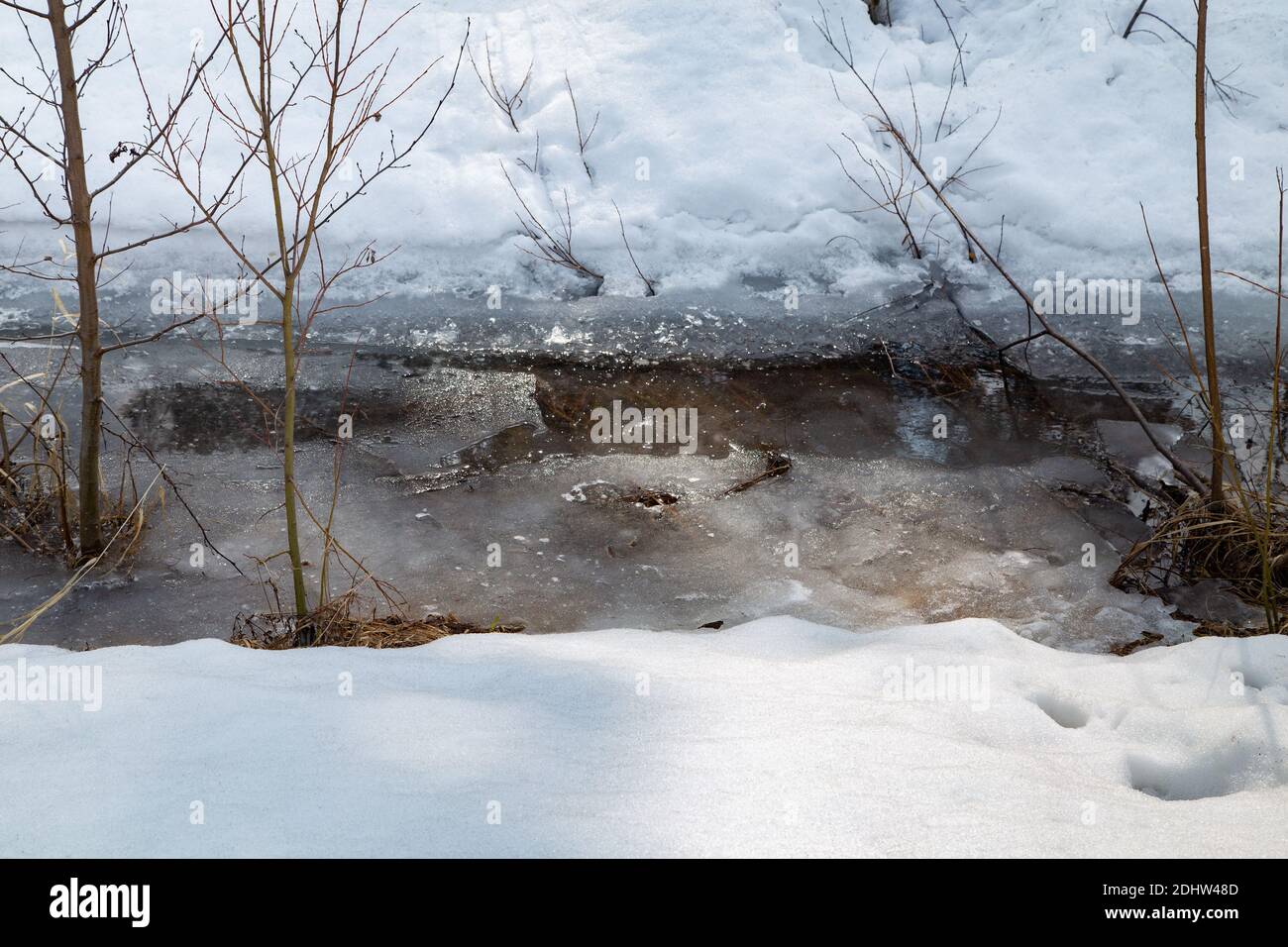 Spring snowpack hi-res stock photography and images - Alamy