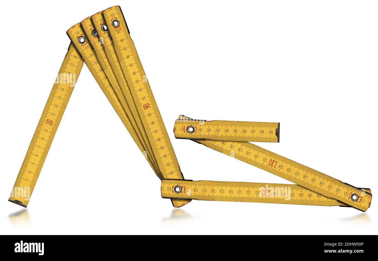 Yardstick isolated hi-res stock photography and images - Alamy