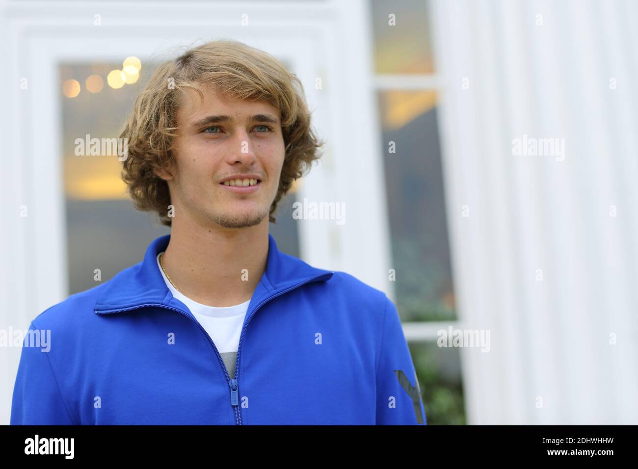 German Professional tennis player Alexander Zverev Stock Photo