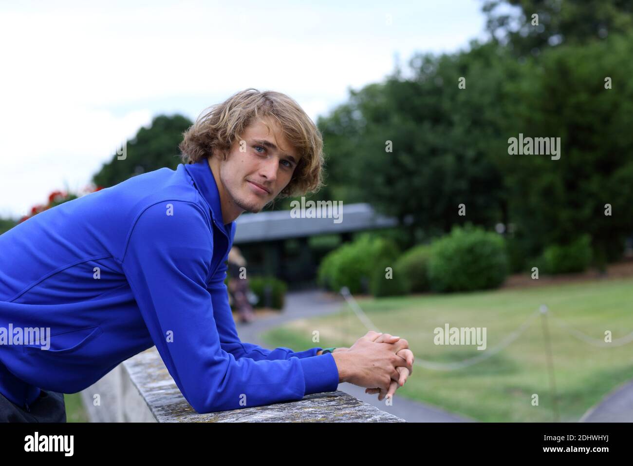 German Professional tennis player Alexander Zverev Stock Photo
