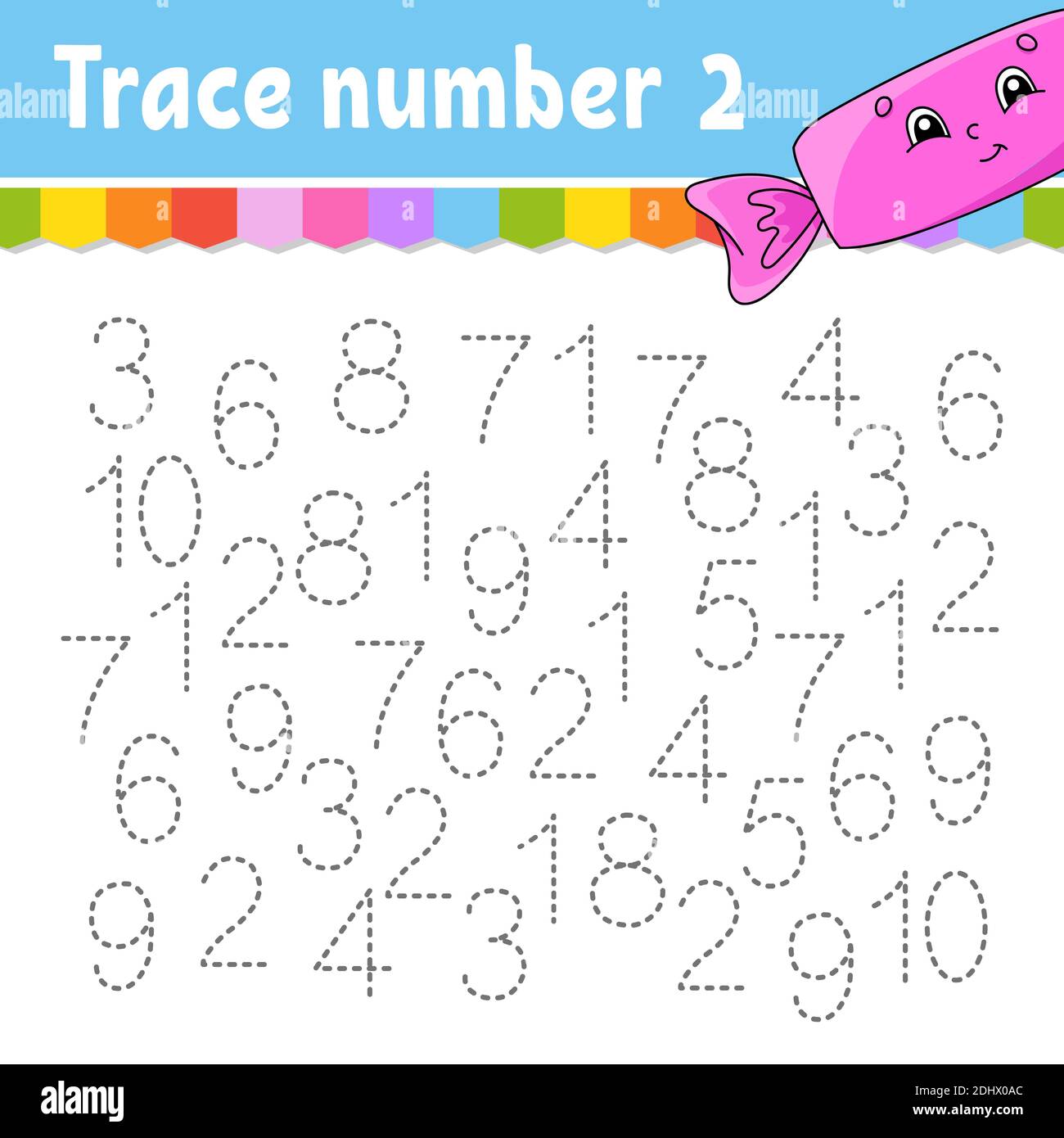 Preschoolers writing Stock Vector Images - Alamy