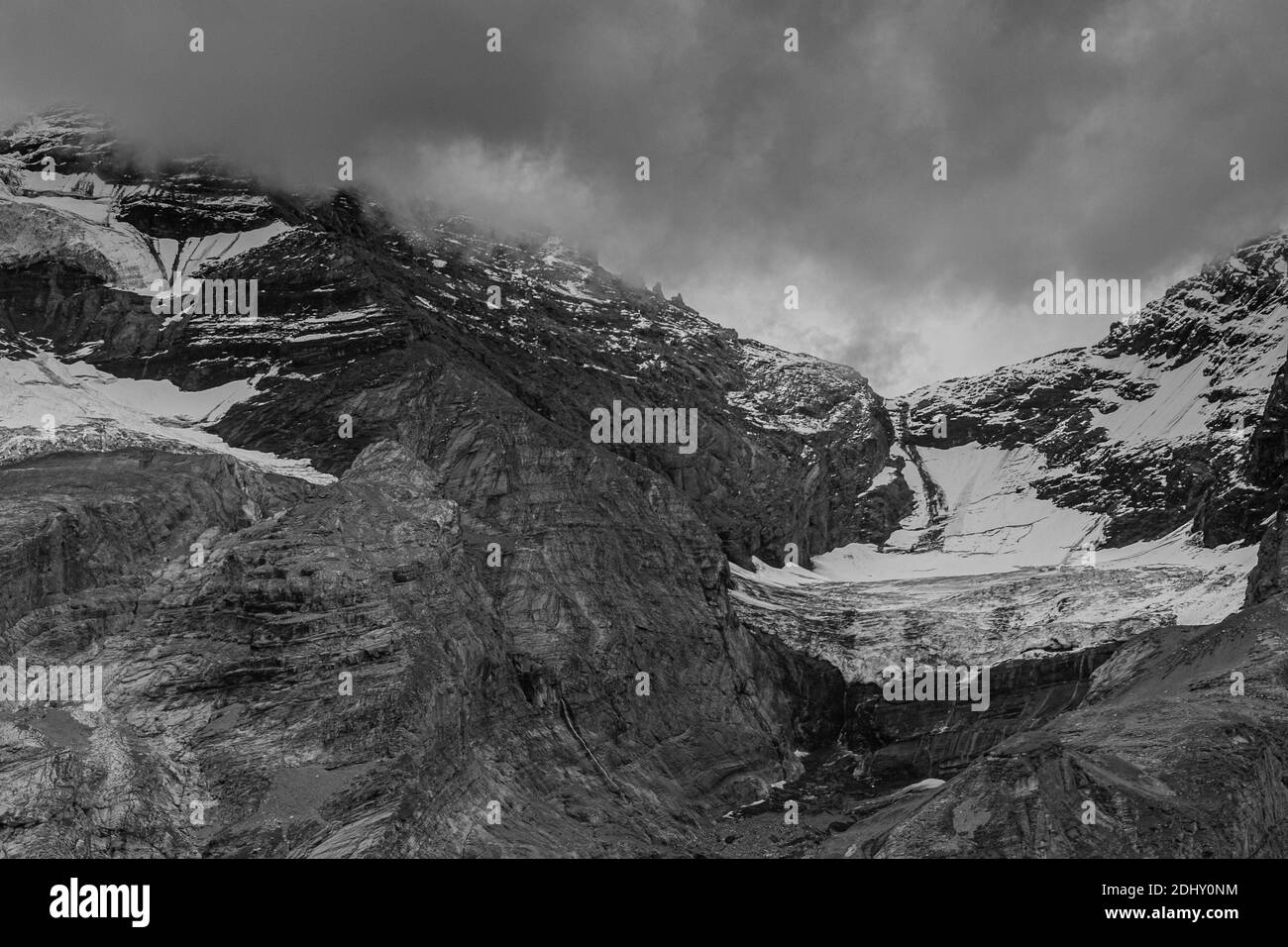 Switzerland flag alps Black and White Stock Photos & Images - Alamy