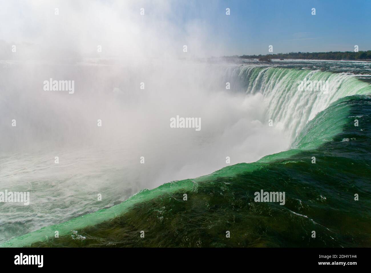 Scenic view of impressive Niagara Falls, Ontario, Canada Stock Photo