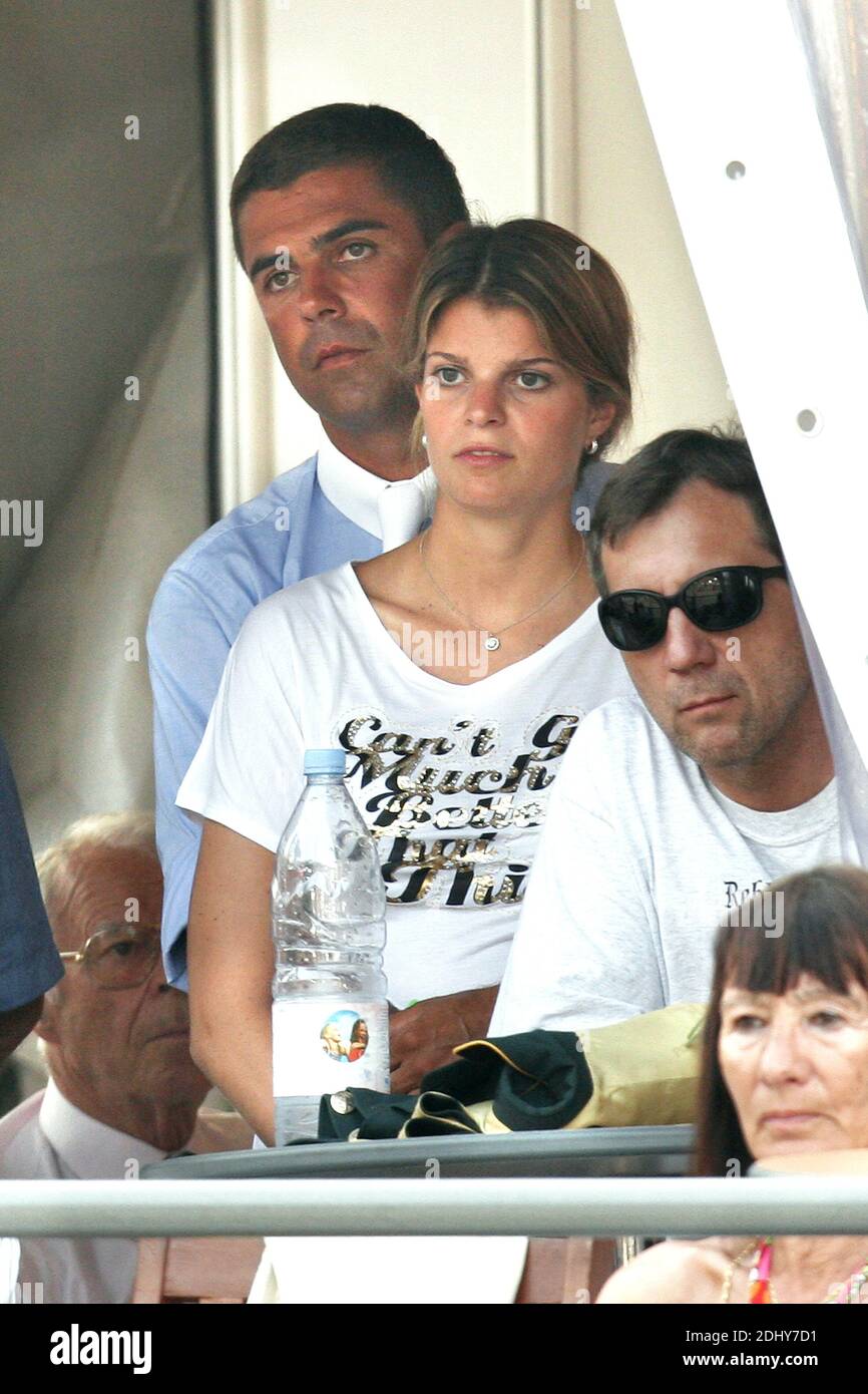 File photo : Greek heiress Athina Onassis and her husband Alvaro Miranda at the International Jumping of Monte-Carlo, Monaco, on June 24, 2006. Athina Onassis and Alvaro de Miranda Neto split after 11-year marriage it was reported. Photo by ABACAPRESS.COM Stock Photo