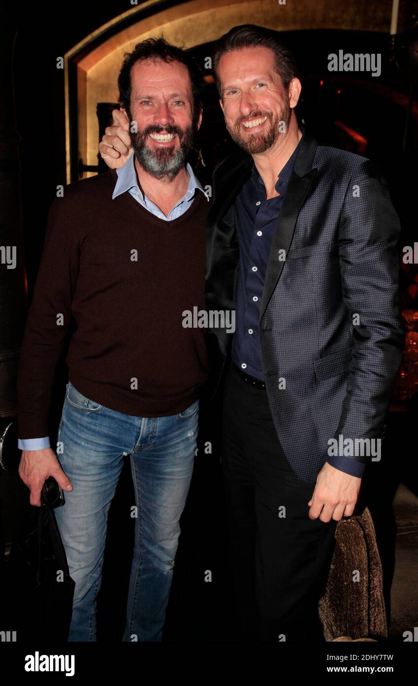 Exclusif Christian Vadim Et Sam Bobino Lors Du Diner D Anniversaire De Sam Bobino Au Restaurant L Esplanade A Paris France Le 31 Mars 16 Pour Son Anniversaire Le Relation Publique Parisien Sam
