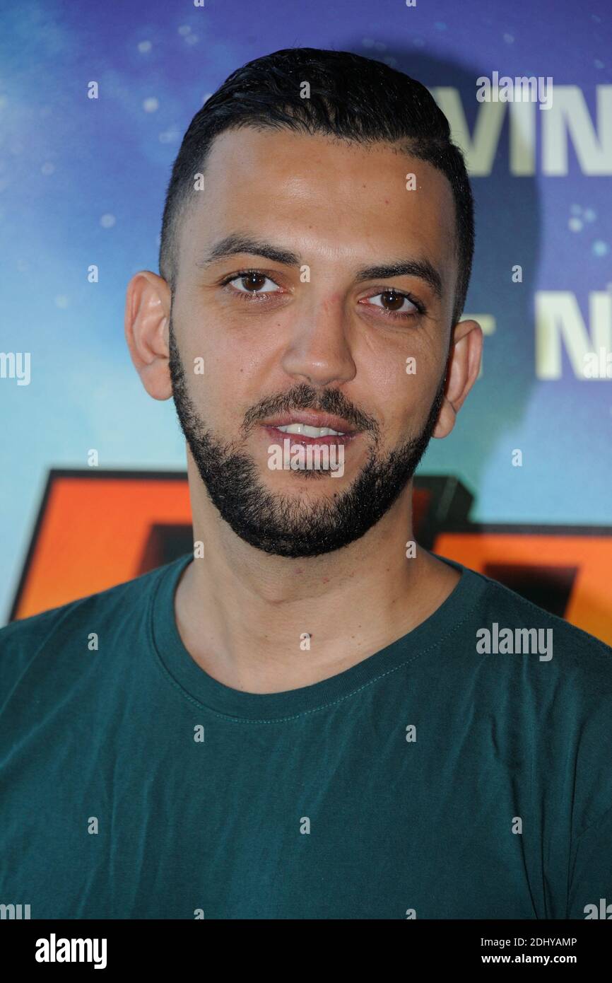 Jhon Rachid assiste a la premiere de Ratchet et Clank au cinema MK2 ...