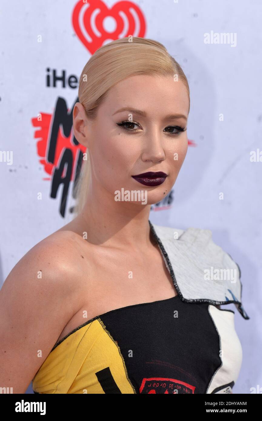 Iggy Azalea attends the iHeartRadio Music Awards at The Forum on April